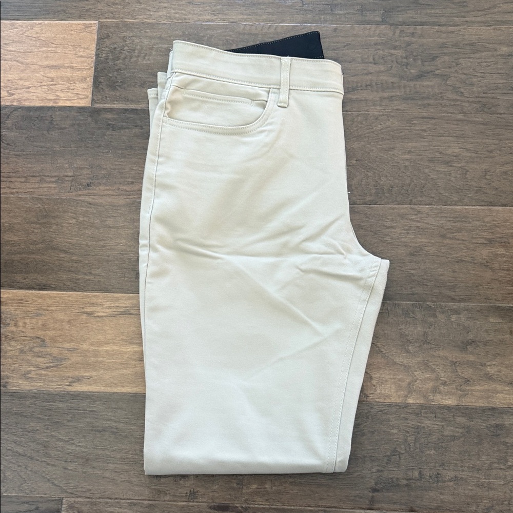 Calvin Klein Men's Cream Chinos